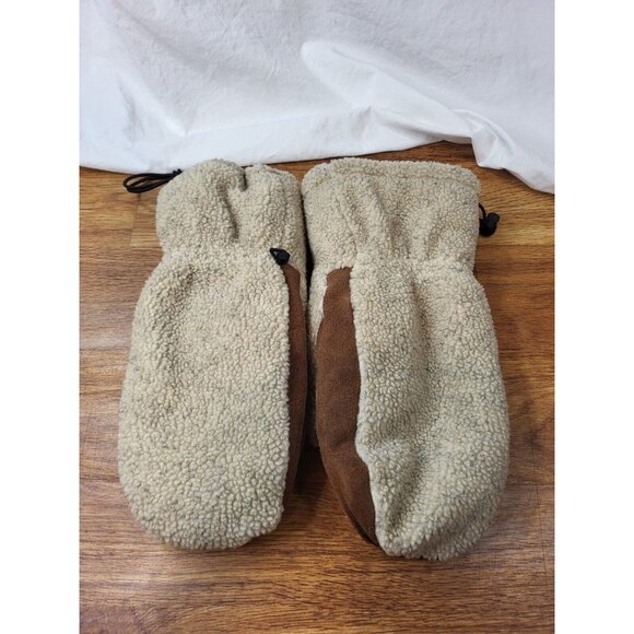 Zero Brand Accessories Leather Size Large Mittens - Picture 1 of 4